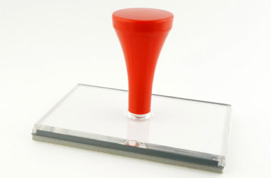 L18 Shiny Rubber Stamp